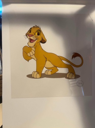 DISNEY KÖNIG DER LÖWEN LIMITED EDITION CEL SET & ZERTIFIKAT & Selten - Bild 3 von 4