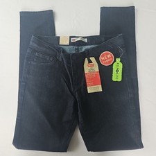 Levis 710 Girls Youths Super Skinny Jeans Dark Wash Pants Size 14 Reg NWT