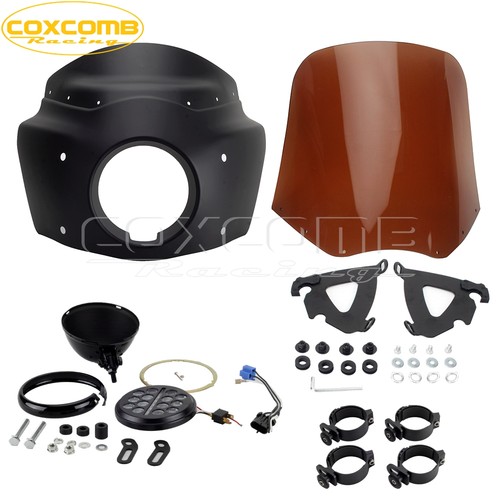 Adjustable Headlight Fairing For Harley Softail Low Rider S 117 FXLRS 2022 - Bild 9 von 16