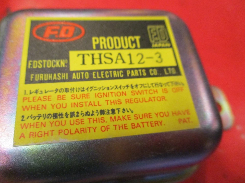 PARA SUBARU DL,GF,GL,STAR,DELUXE 1971-1975--REGULADOR DE VOLTAJE--NUEVO-JAPÓN Foto 3 de 4