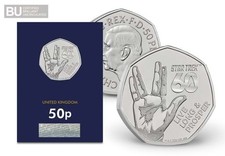 NEW Star Trek 2026 Live Long & Prosper 60 Year Anniversary BU 50p Pre Order