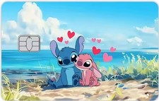 Stitch And Angel Credit Debit Card Sticker Skin Small Chip Free Shipping