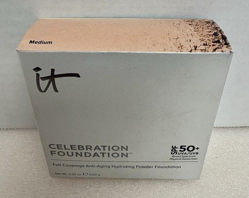 It Cosmetics Celebration Foundation SPF 50 Light 0.30 oz New In Box  - Picture 2 of 3
