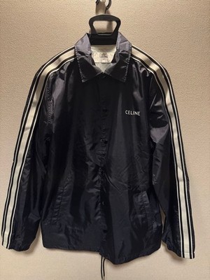 CELINE Celine Black Coach Jacket Nylon New Unused