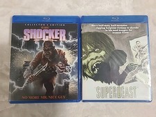 Shocker Collector's Edition And Superbeast Blu-ray Scream Factory Horror 