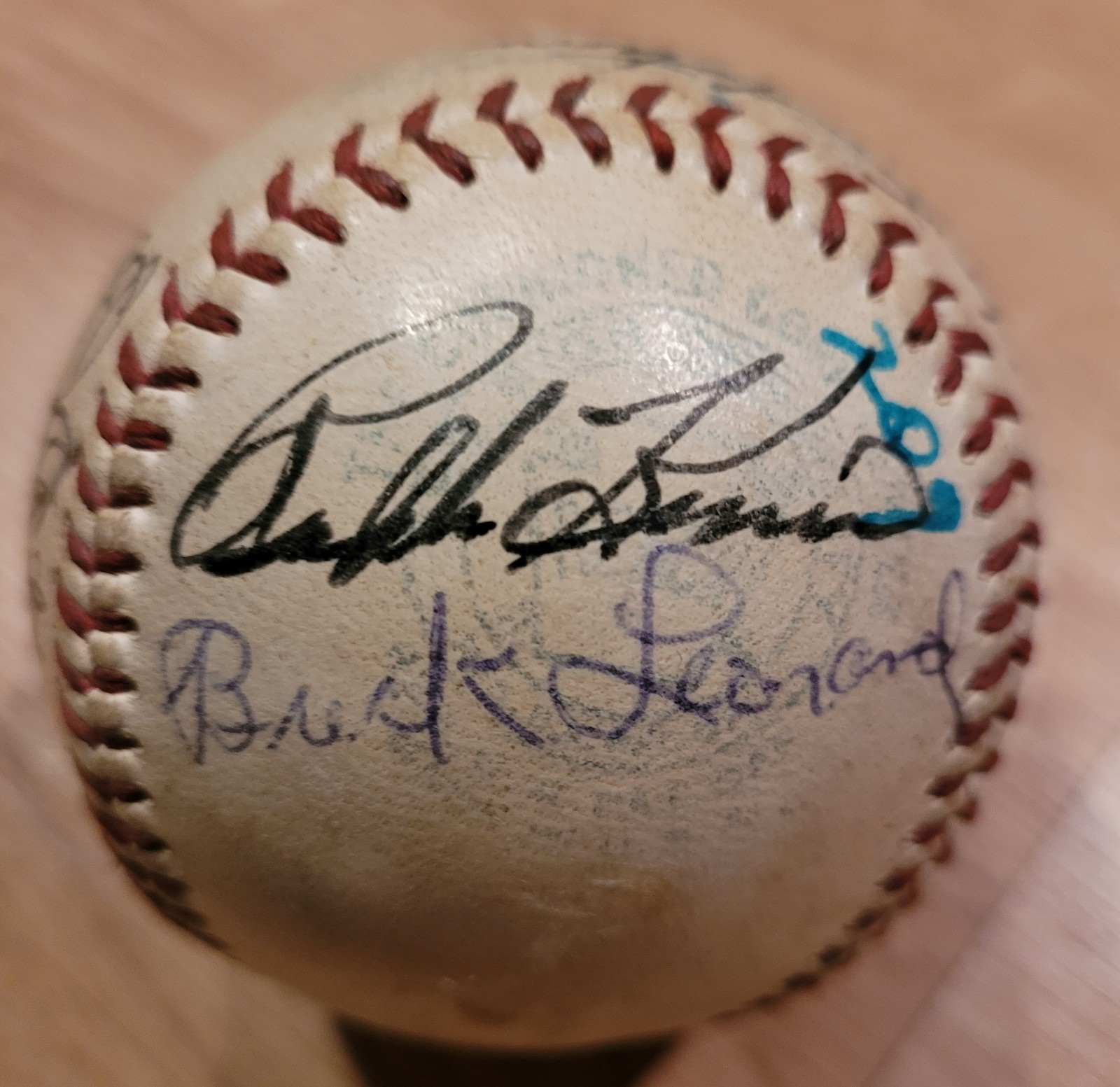 13 HOF Signed Baseball Kiner Roberts Dickey Spahn Killebrew Gehringer Waner x2