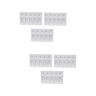  2 Pieces Rechteckige Palette Malen Sie Die Mischpalette Aquarellpalette Tablett