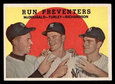1959 Topps Baseball #237 Run Preventers EX/MT *h1