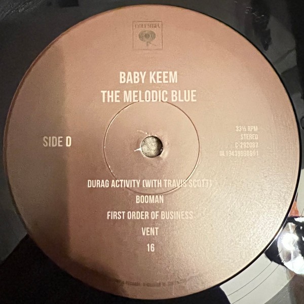 洋楽 Baby keem The melodic blue LP Amazon.com: The Melodic Blue Explicit Lyrics LP: CDs & Vinyl
