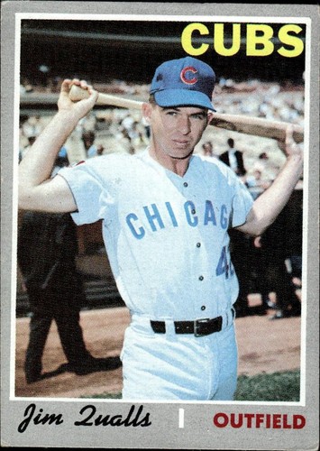 Jim Qualls 1970 Topps #192 Chicago Cubs