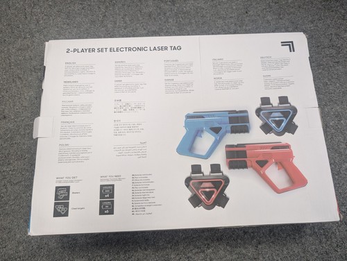 Sharper Image 2 Player Electronic Laser Tag Set Boxed (Hsh9) - Picture 2 of 5