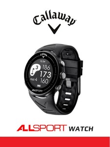 CALLAWAY ALLSPORT GOLF WATCH, BLACK  FOR PARTS