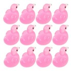 50pcs Small Resin Flamingo Figurines for Garden and Cake Decor Mini Flamingos fo