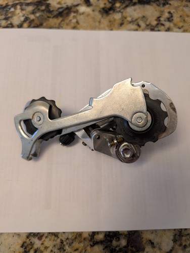 Shimano Alivio 8SIS RD-MC18 Rear Derailleur: 7 / 8 Speed - Silver - SGS - Picture 5 of 7