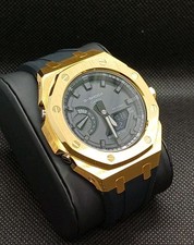 Casio G-Shock GA2100 Custom Mod Black Gold Men’s Watch – New Premium Casioak