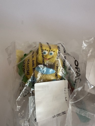 DecoPac SpongeBob Squarepants Krabby Patty Birthday Cake Topper New 6086 - Picture 3 of 4