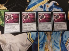 Nihil Spellbomb FRENCH MTG Scars of Mirrordin Common Artifact Lightly Played x4