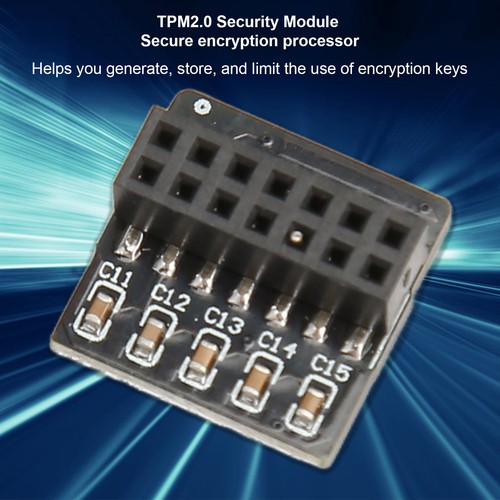 TPM2.0 Encryption Security Module TPM LPC 14Pin Stand Alone Security Module NEW - Bild 4 von 12
