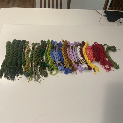 DMC Coton Perle Pearl Cotton EMBROIDERY THREAD Twist Skeins (Lot of 25) - Picture 7 of 7