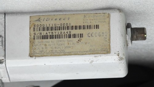 I-DIRECT E0001110-0001 SHIP'S SATELLITE COMMUNICATION KU-BAND PLL LNB CONVERTER - Picture 5 of 8