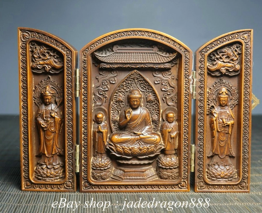 中国木制古董雕像和雕像| eBay