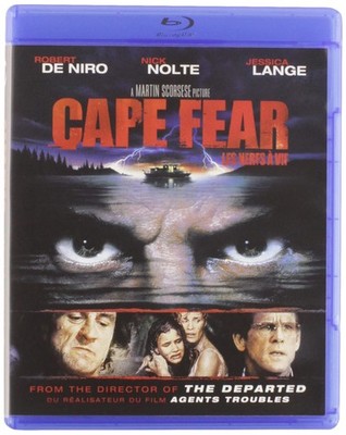 Cape Fear (Blu-ray) Robert De Niro Jessica Lange Nick Nolte Juliette Lewis