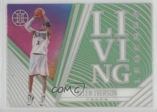 2020-21 Panini Illusions Living Legends Emerald Allen Iverson #13 HOF 0u2j