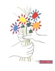 661799 Pablo Picasso Petite Fleurs Photo Wall Print Poster