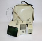 RARE 1969 ULTRAVOX COLIBRI' RADIO/TELEVISION 6" SCREEN VINTAGE SPACE AGE WORKS