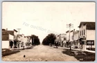 Leaf River, IL: RPPC 1916 Main Street Coke Vintage Illinois Real Photo Postcard