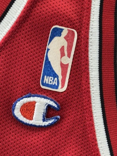 Camiseta De Colección Campeón de los Chicago Bulls NBA Michael Jordan #23 Años 90 Adulto 44 Hecha en EE. UU. - Imagen 6 de 24