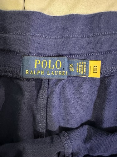 Polo Ralph Lauren Spanien Sweat Shorts Herren Gr. XL ESP Crest Crown Espana Blau! - Bild 8 von 13
