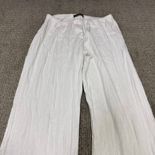 Brandy Melville Sleep Pants White Women’s One Size - Picture 8 of 12