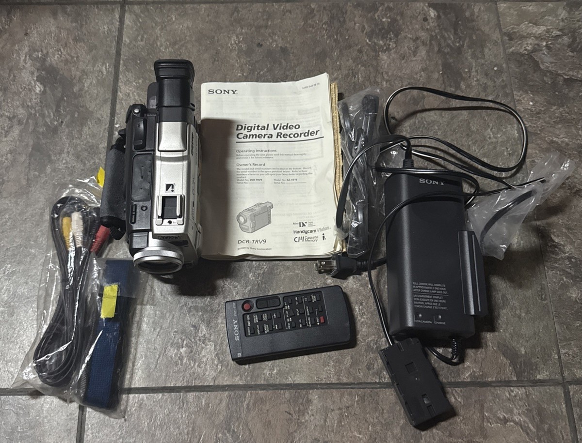 再録確認済み　SONY DCR-TRV9 miniDV ハンディカム Amazon.co.jp: SONY ソニー DCR-TRV9 デジタルビデオカメラ