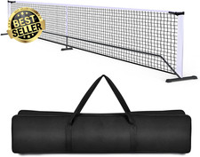 Pickleball Net, Portable Indoor Outdoor Regulation Size 6.7M Full Court & 3.35M