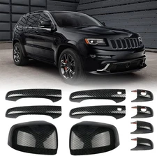 sportuli Carbon Fiber Mirror Covers +Door Handle 