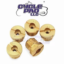 Cycle Pro 24377 Main Jets for Fuel & Air Jets Main Jets ly