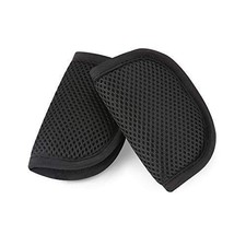 Accmor Car Seat Straps Shoulder Pads for Baby Small-2.6 in X 4.3 in, Black