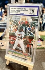 2017 Leaf Lansing Lugnuts Grandstand Rookie #27 Vladimir Guerrero Jr CCG 10 G/M