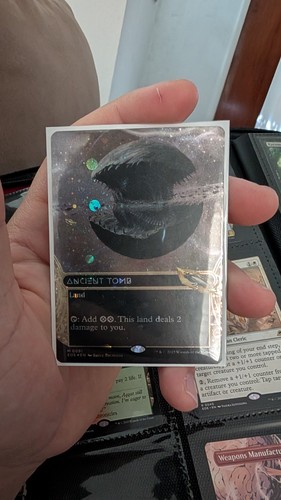Ancient Tomb (0091) (Borderless) (Galaxy Foil) Edge of Eternities Foil