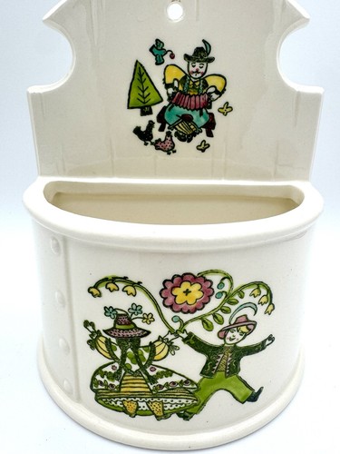 Poppytrail Metlox Happy Time - Salzkasten/Wand Pflanzgefäß, 8 1/2" - Bild 2 von 4