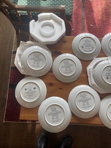 Mixed Lot Of 16 Wolf Collectors Decorative 8" Plates - Picture 10 of 13