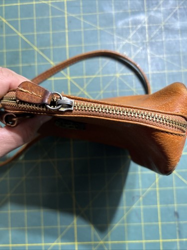 Pratesi Firenze kleine braune Leder Umhängetasche Crossbody - Bild 21 von 21