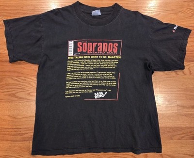 The Sopranos Piano Bar Promo Shirt Y2K Heineken Bada Bing! HBO