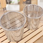 Kitchen Tool Pasta Strainer with Handle Nut Milk Deep Fry Basket
