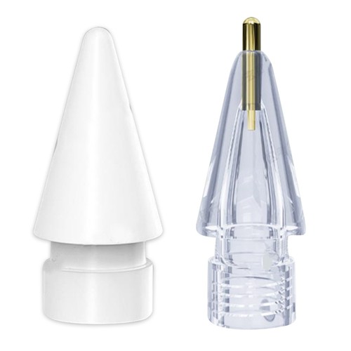 Anti-Skid Replacement Stylus Spare Nib Tips For Apple Pencil 1 Pencil 2 - Picture 2 of 19