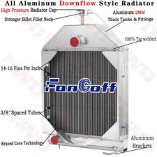 3row Tractor Radiator For Case 580c 584c 585c 586c / Forklift 584c D77843 D89103