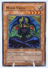 YuGiOh Magic Ruler Maha Vailo Super Rare #MRL-012 Unlimited Edition