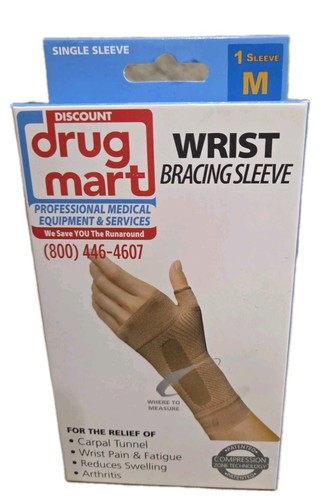 Manga de muñequera Drug Mart. Talla M. BEIGE - Imagen 1 de 6