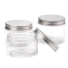 3 Pcs Pot En Plastique Avec Couvercle Petits Pots À Échantillons